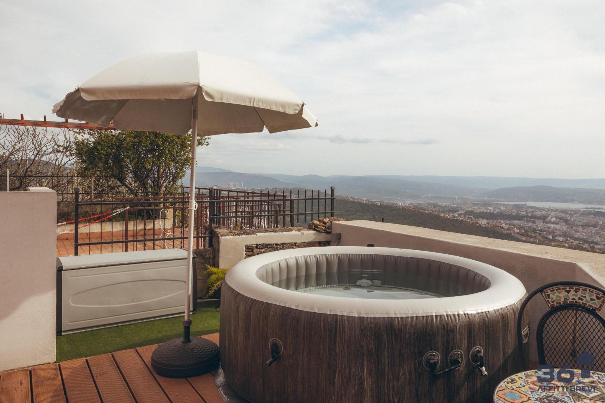 Trieste 10Min Dal Centro Villa Privata Con Jacuzzi Zewnętrze zdjęcie